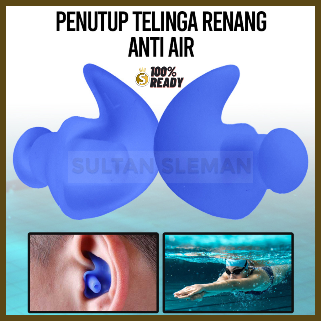 [PROMO] Penutup Telinga Ear Plug Renang Anti Air / Penutup Telinga Renang / Penutup Telinga