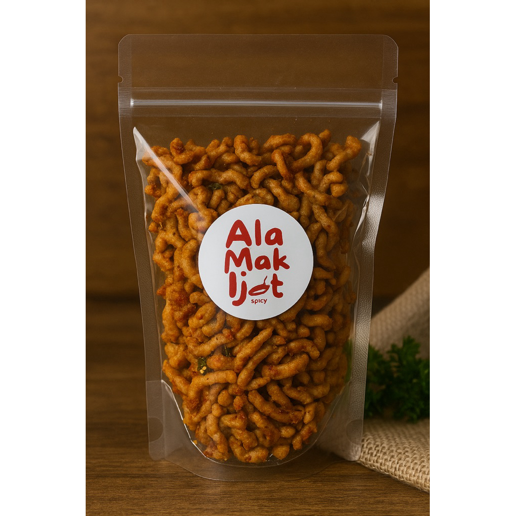 

usus krispi pedas manis gurih ala mak ijot 350gr