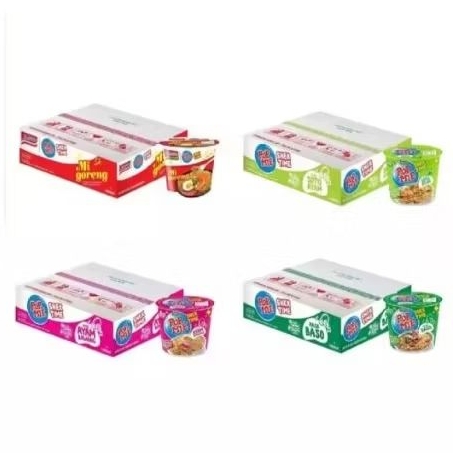 

POP MIE MINI SNEK TIME 1 KARTON ISI 12 CUP