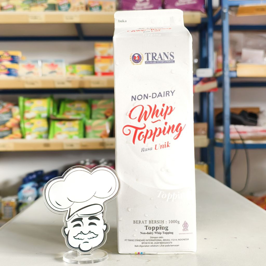 

Trans Silver Whipping Cream 1Kg / Whip Cream Trans Silver 1Kg / Trans Whipping Cream Silver