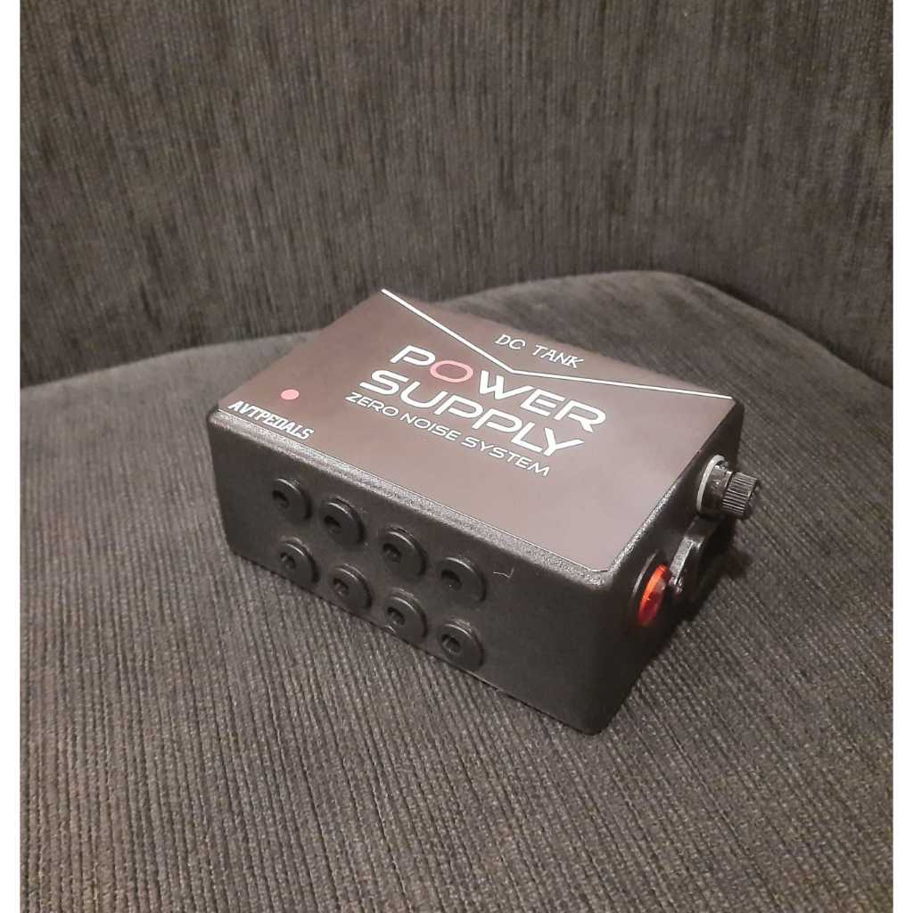 Power Supply AVT Pedals DC Tank Efek Gitar + PLUS kabel AC