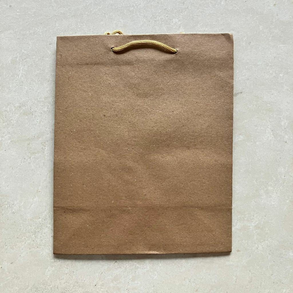 

Paperbag Polos Coklat Small