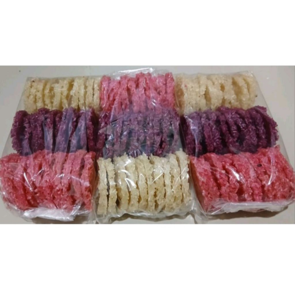 

Rengginang mentah isi 20 rasa terasi