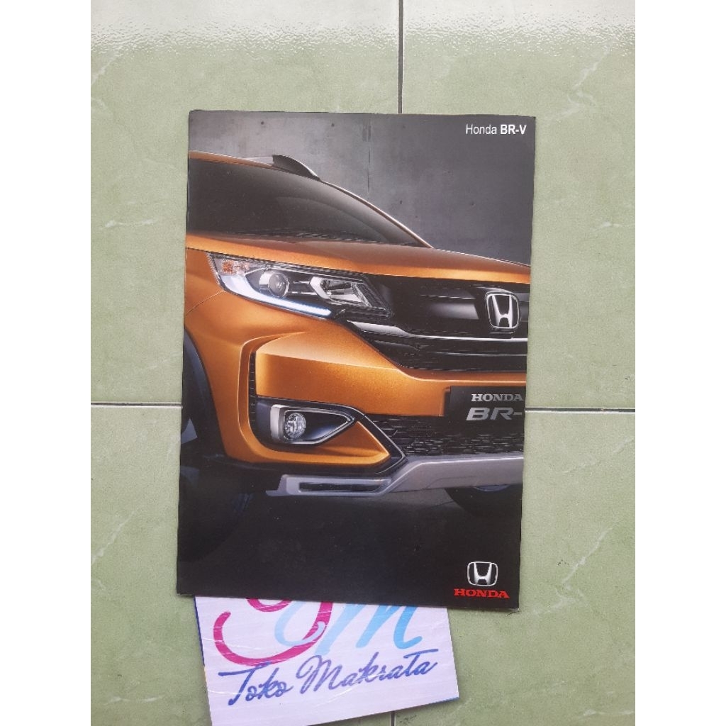 brosur iklan original mobil Honda BR-V