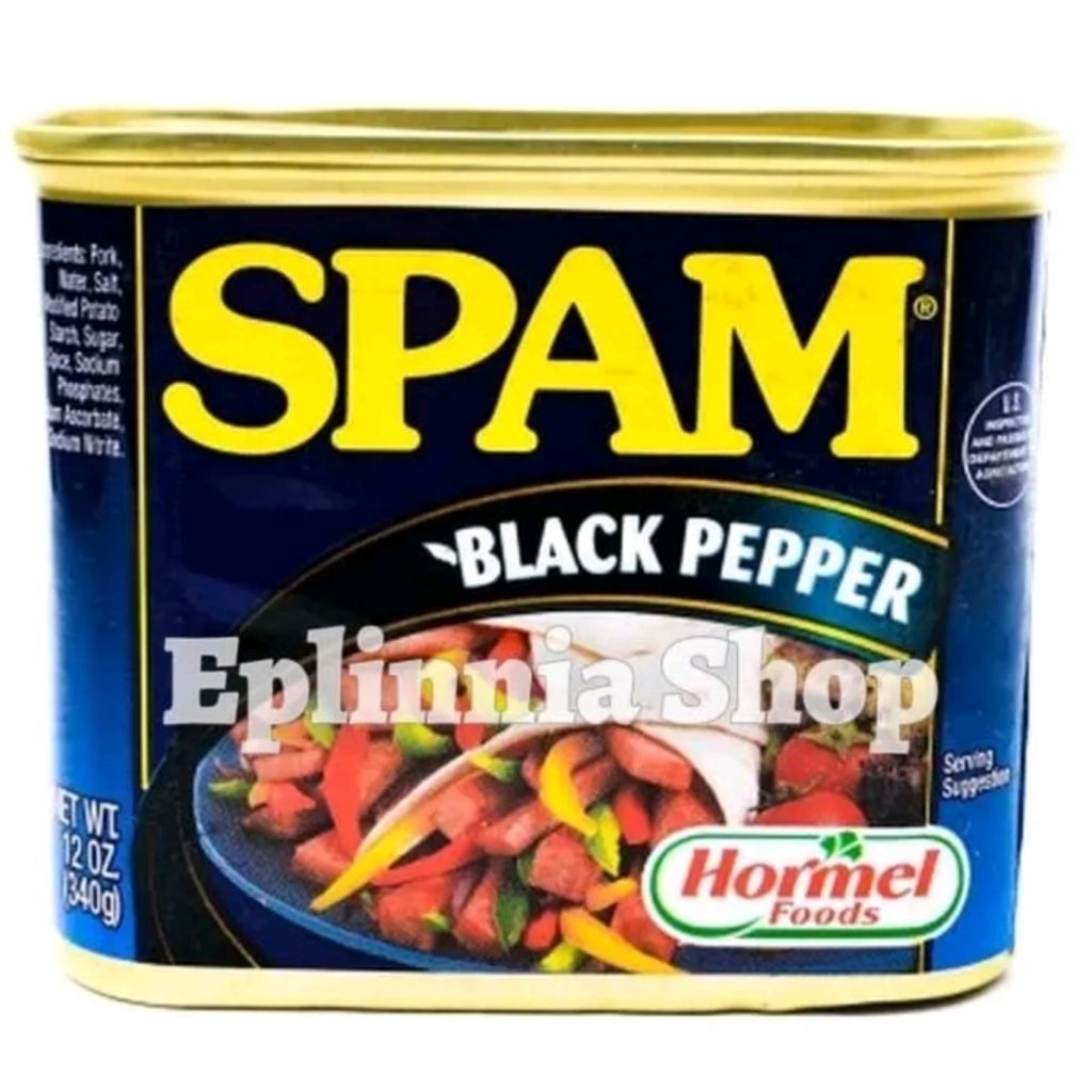 

Hormel Foods Spam Blackpepper Black Pepper 340 gr