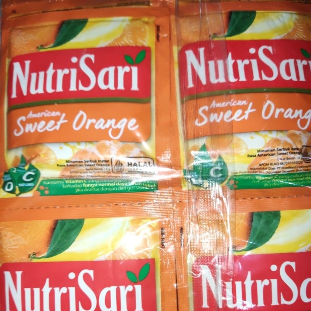 

nutrisari amerian sweet orange renteng