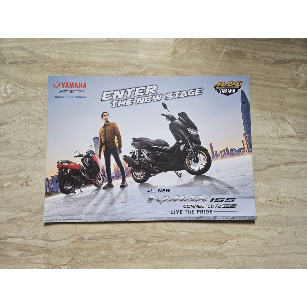brosur katalog motor yamaha nmax 155 2020 leaflet