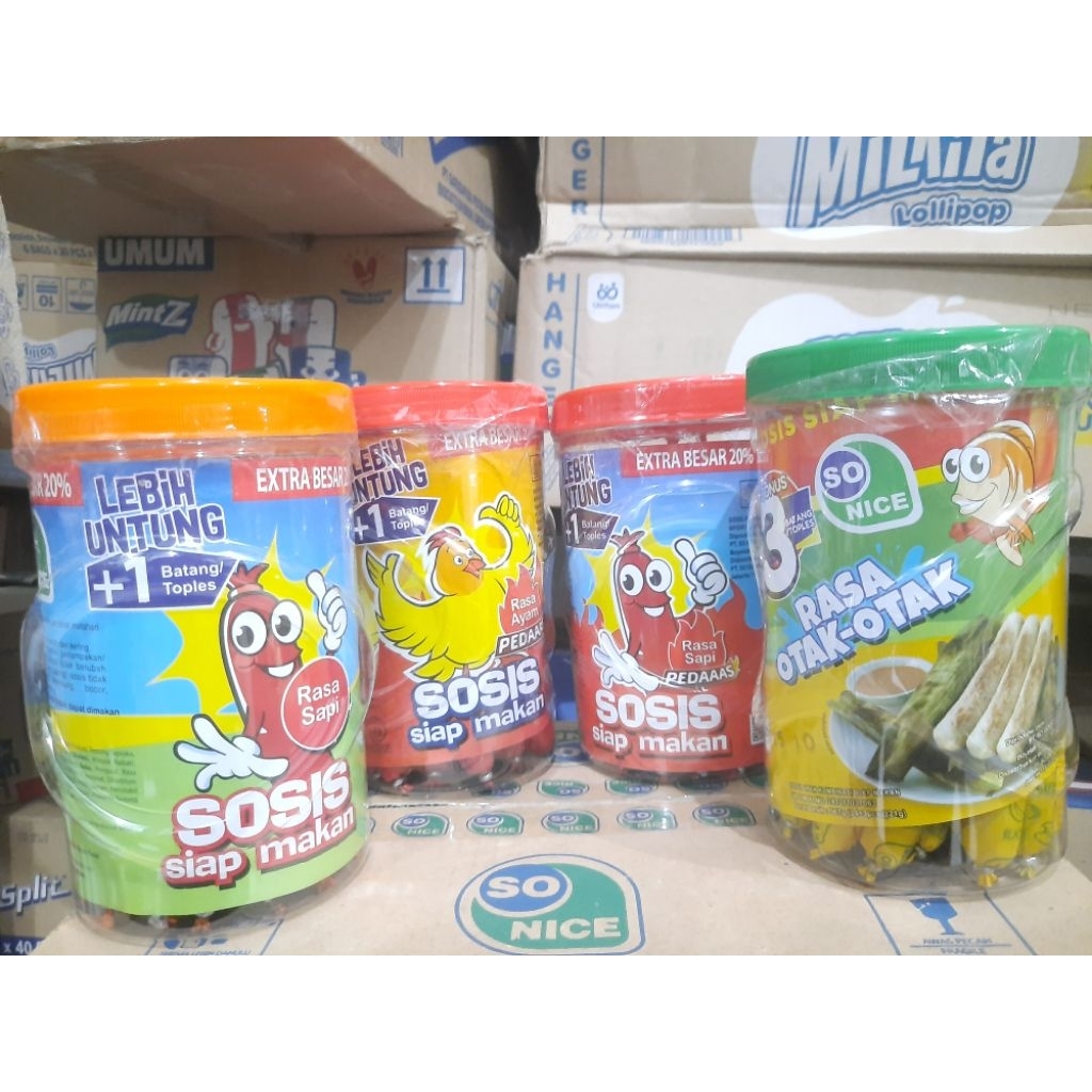 

Sosis So Nice ( Minim Pembelian 6 Toples )