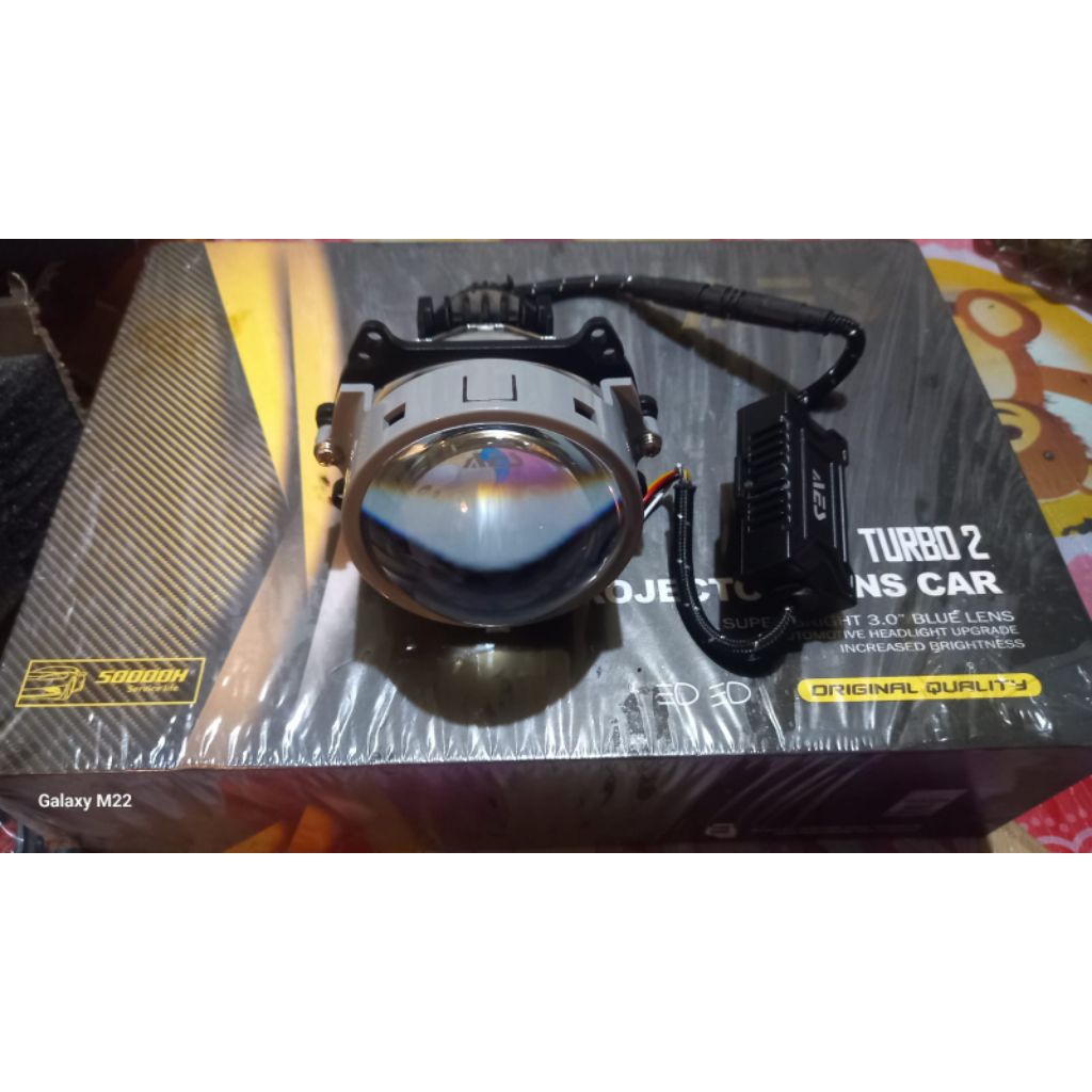 LAMPU BILED AES TURBO SE GEN2 3INCH Biled Aes Turbo Gen2 LED Projector Lens Car