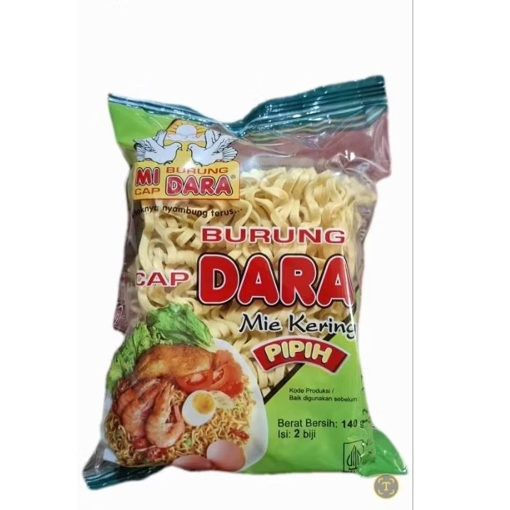 

Mie Burung Dara Pipih 140 gr