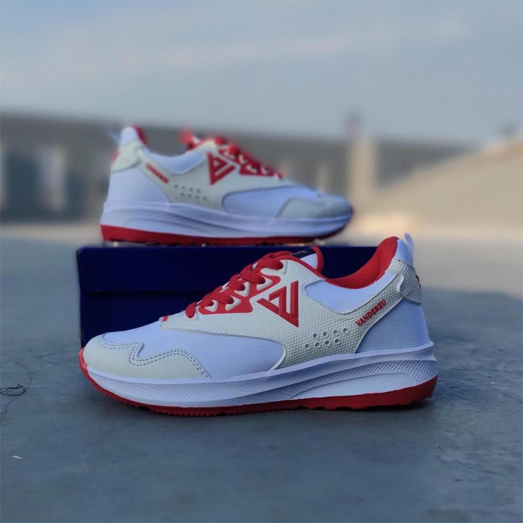 Sepatu Olahraga Vanderzu FR302 Original Sneaker Running Pria Wanita Seragam Couple Group Pasangan HU