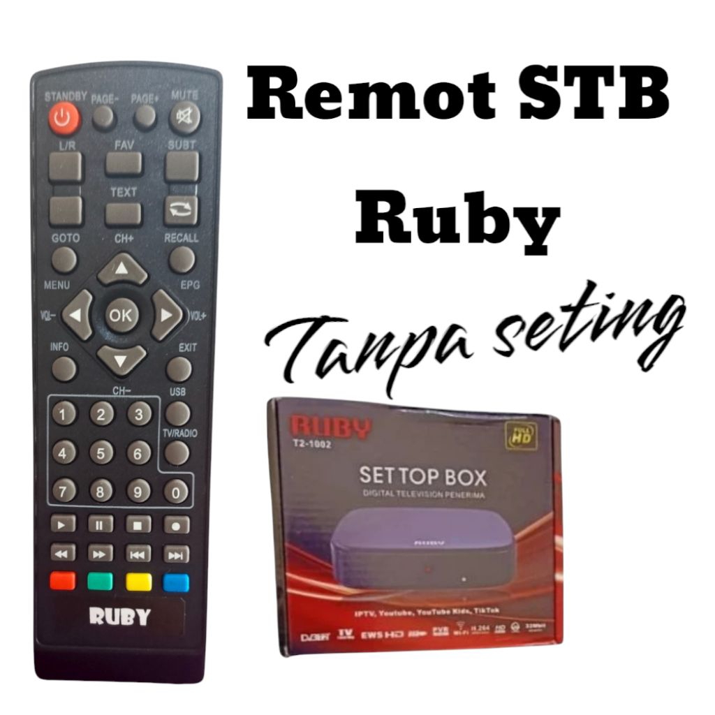 Remote set top box Ruby/remot Stb Ruby