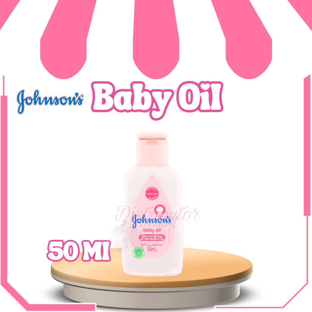 JOHNSONS BABY OIL 50ML  | BPOM