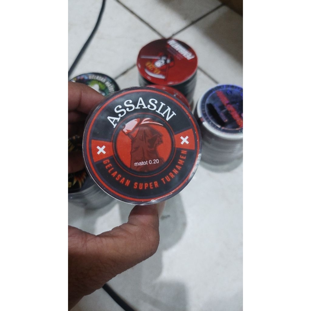 benang gelasan assasin matot