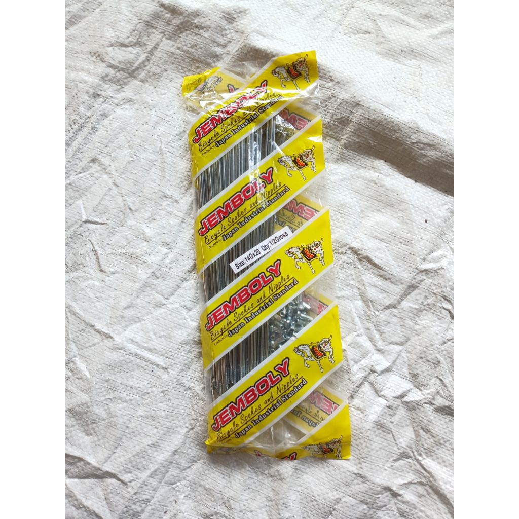 jari jari spak ruji sepeda 20 14G×20