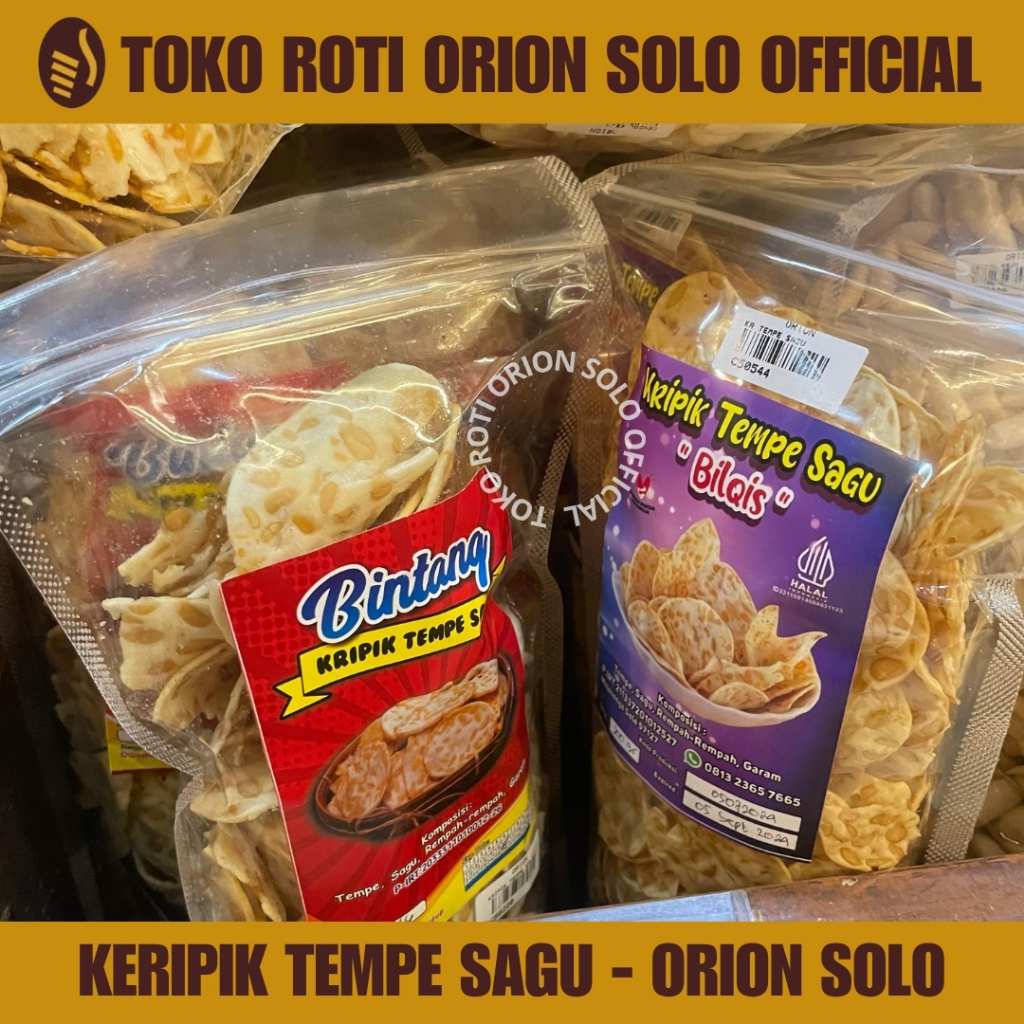 

Kripik Tempe Sagu - Orion Solo