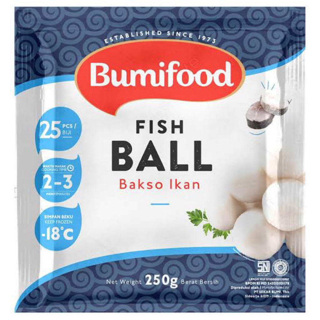

BUMIFOOD Bakso Ikan 250 Gram