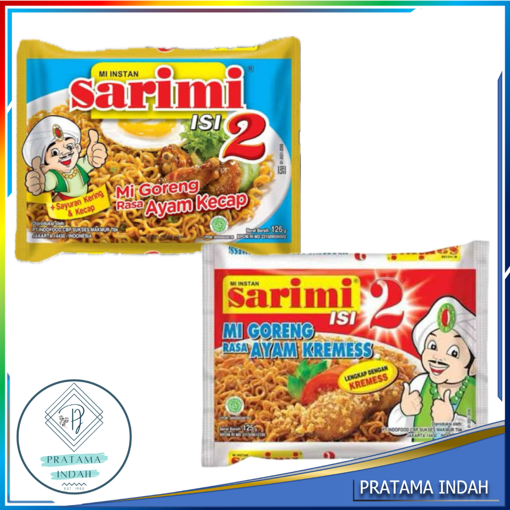

Mie Instant SARIMI Isi 2 Goreng Ayam Kecap / Ayam Bawang HARGA TERMURAH