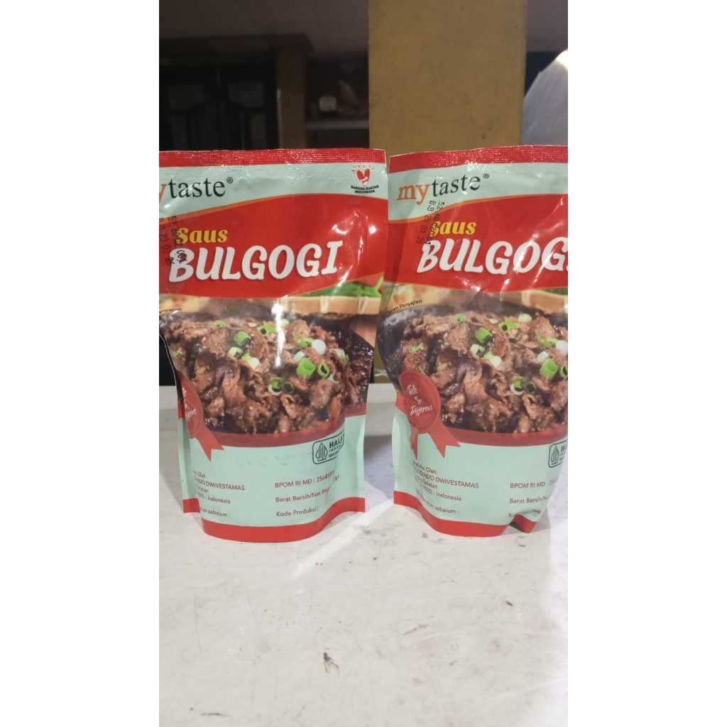 

my taste saus BULGOGI sauce 500 gr exp 27-03-2026