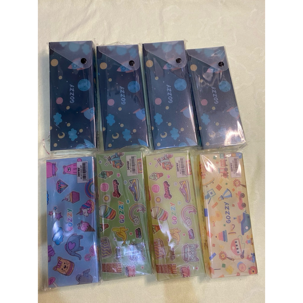 

Kotak pensil Joyko - Kotak pensil anak unisex untuk SD SMP SMA - Kotak pensil motif plastik tebal