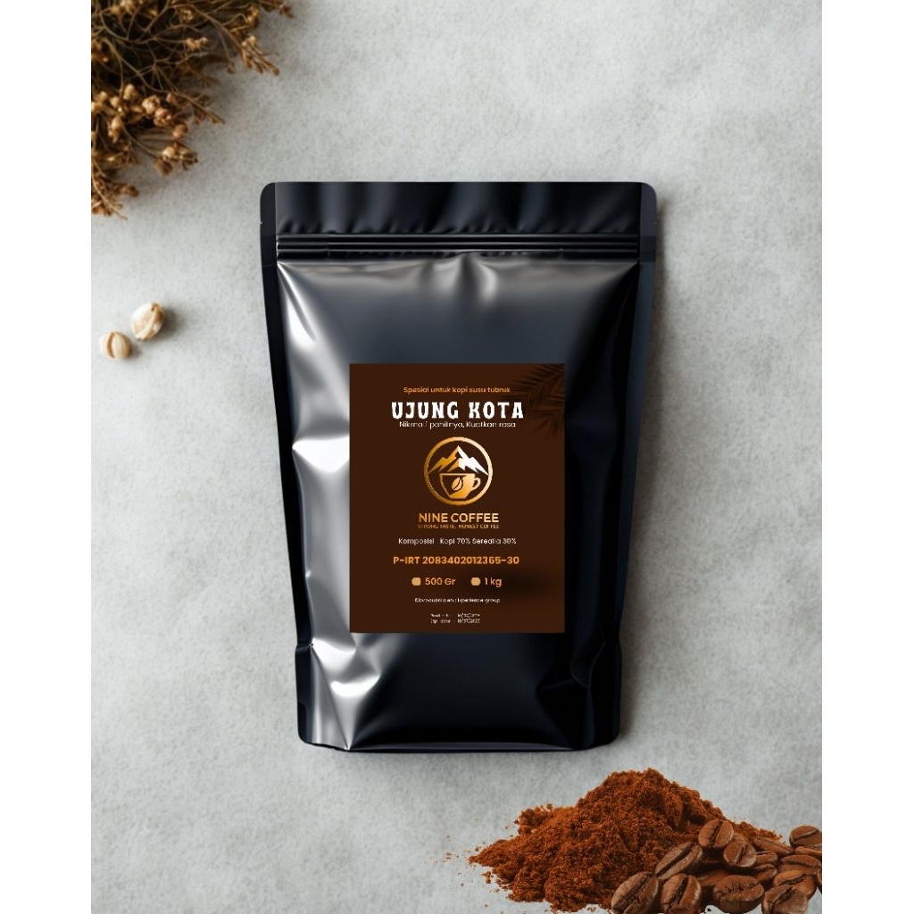 

Kopi Ujung Kota 500gram– Robusta Pekat Khas Urban Pinggiran | Rasa Kuat