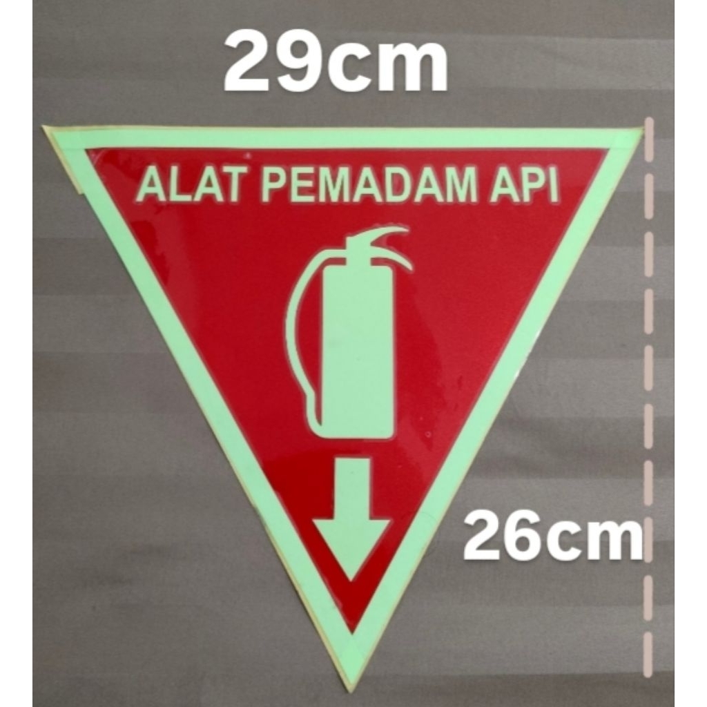 

STIKER alat PEMADAM api 29x26cm