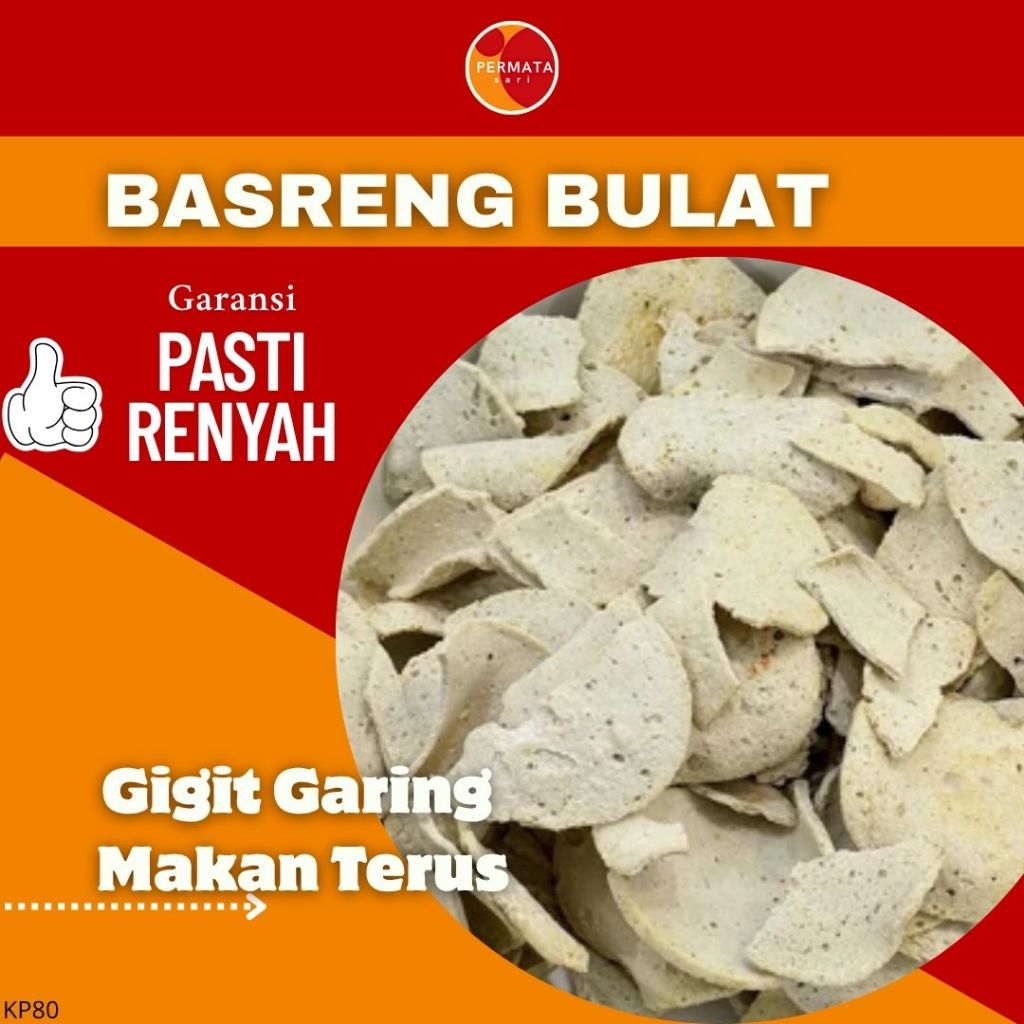 

Basreng Bulat Original 100Gram±/Basreng Original/Snack Ikan Tenggiri