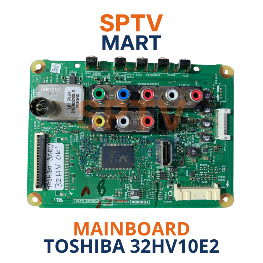 MAINBOARD TV TOSHIBA 32HV10E2 - MB TOSHIBA 32HV10E2