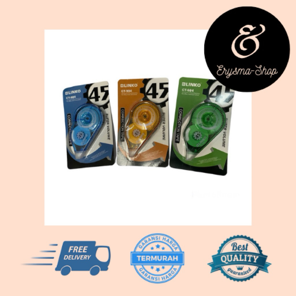 

ERYSMA-SHOP | CORTAPE LINKO / CORRECTION TAPE / TIPEX KERTAS