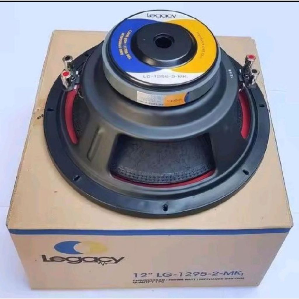 Speaker Subwoofer 12 inch Legacy LG 1295-2 Double Coil Original