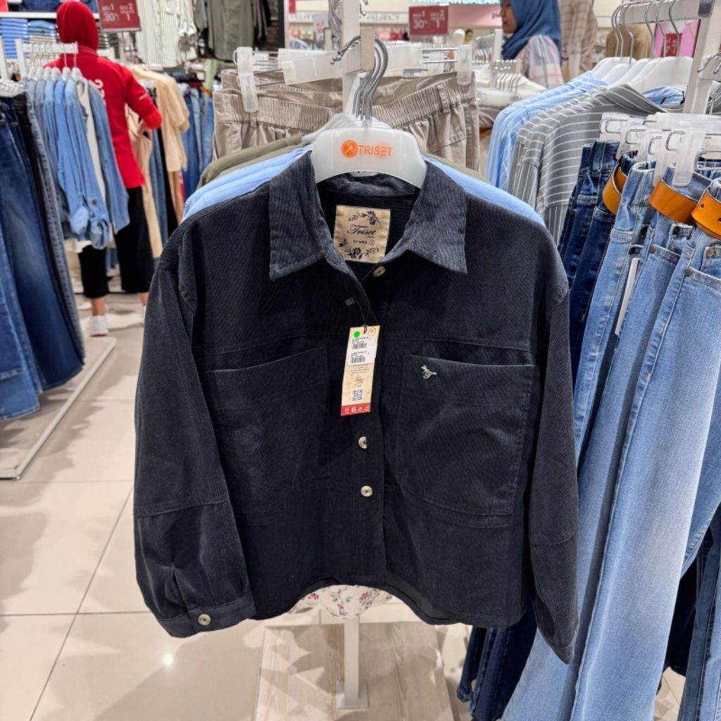 Triset Outer Kemeja Wanita Original