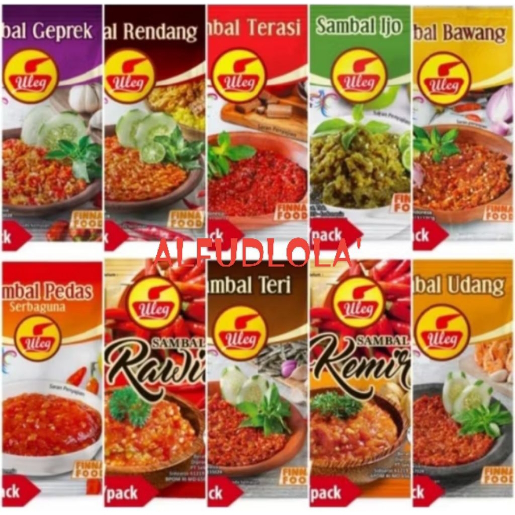 

SAMBAL ULEG FINNA 10 SACHET (1 RENCENG)