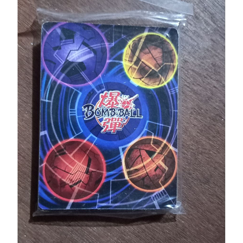 set kartu besi bakugan