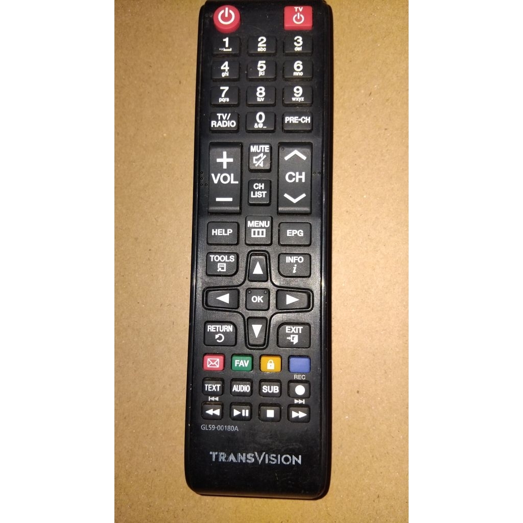 remot transvision original samsung code GL59-00180A