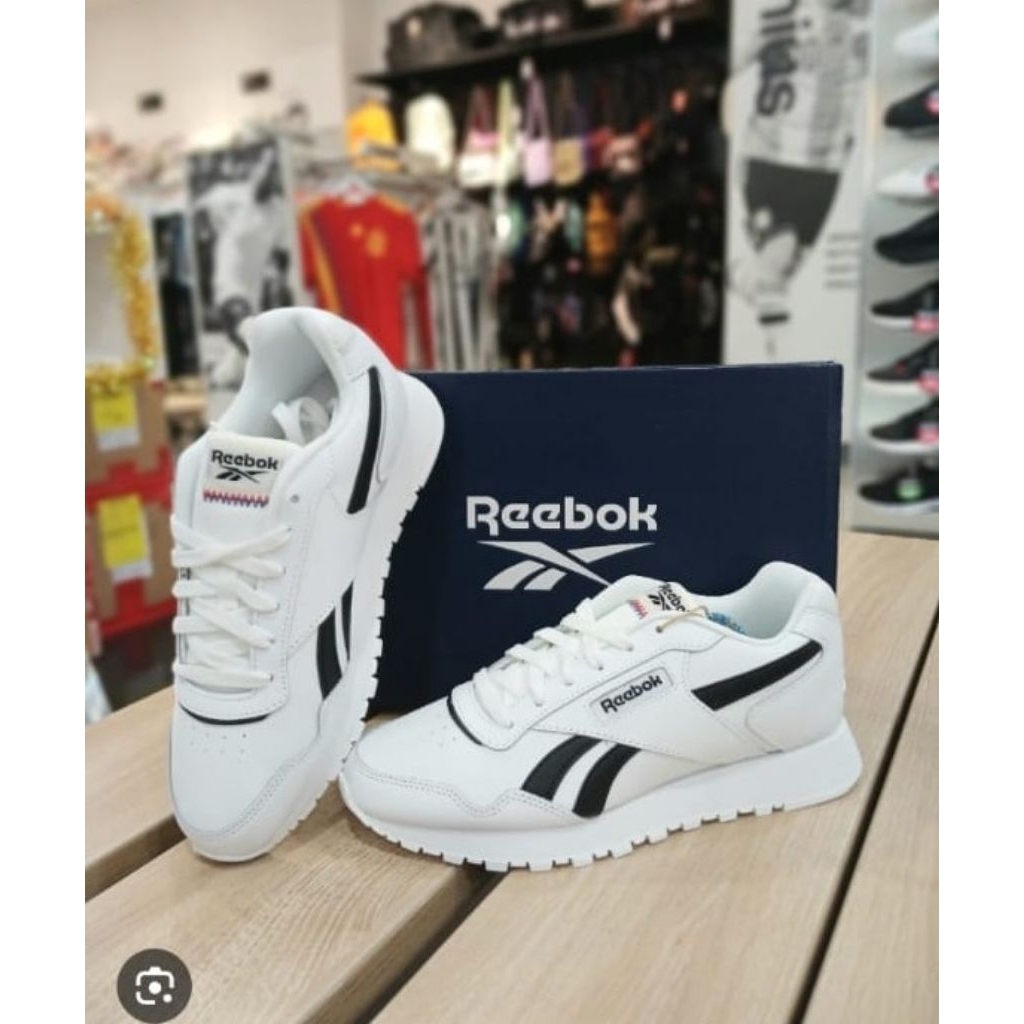 sale sepatu putih reebok classic leather size 44 original