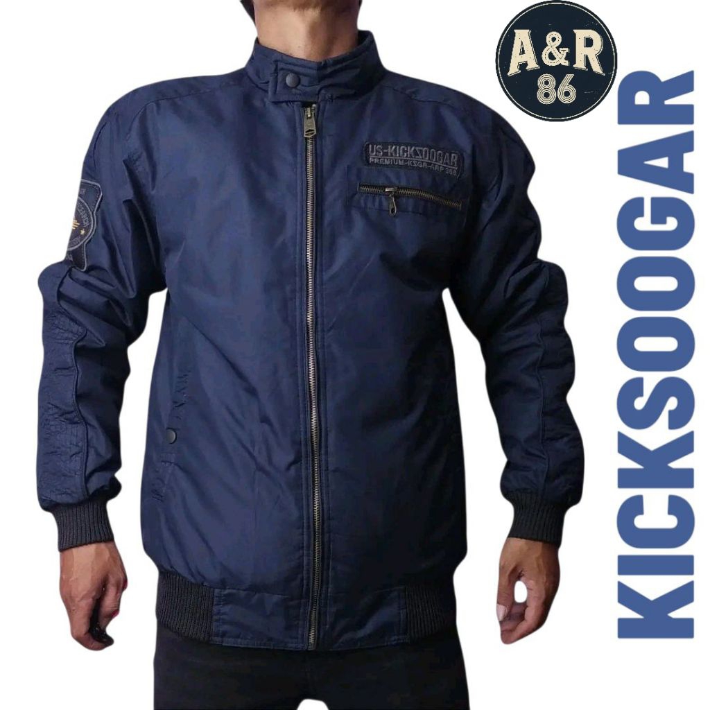 KICKSOOGAR Jaket Bomber Pria Tactical Premium - Jaket Motor Anti Angin Windbreaker Original