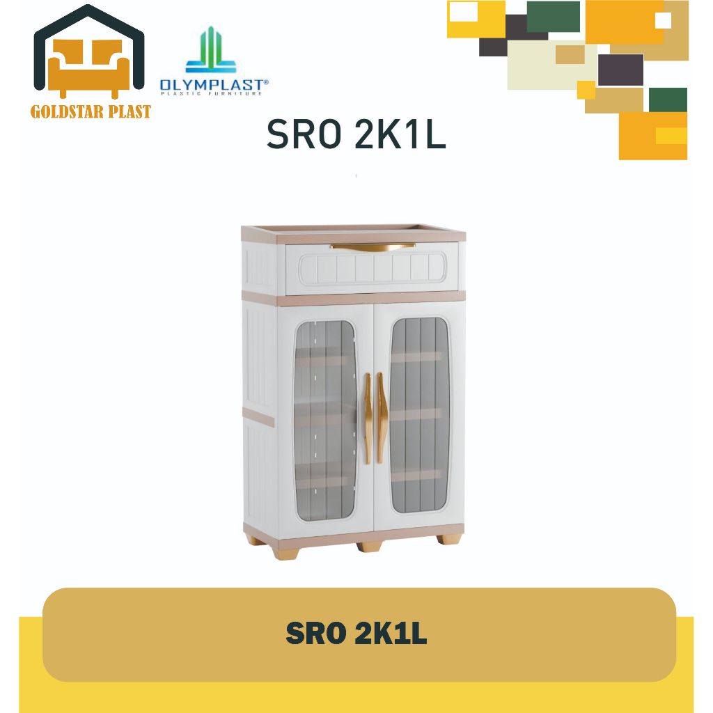 Rak Sepatu Olymplast/Lemari Sepatu Minimalis/SRO Series