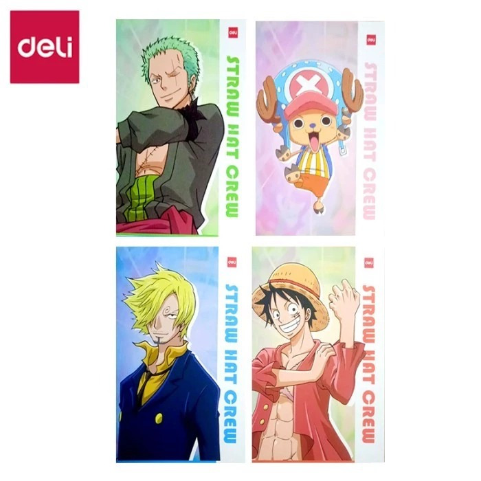 

DELI - BUKU TULIS SEKOLAH BOXY NB542 42 SHEET EDISI ONE PIECE - 3 (LEGENDARY)