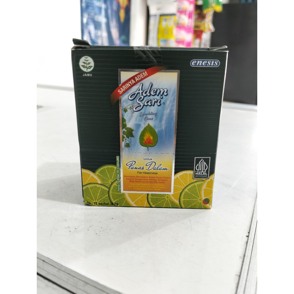 

Adem Sari Box isi 12 sachet