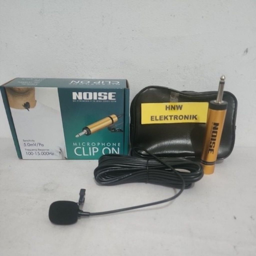 mic clip on Noise microphone cepit japit kancing baju noise