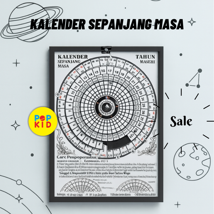 

️ Kalender Masehi Jawa & Hijriyah Sepanjang Masa – Seumur Hidup