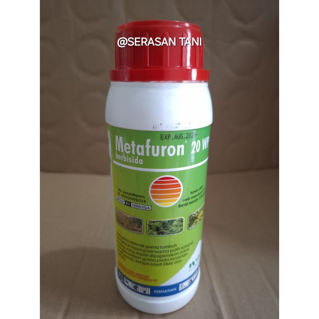 HERBISIDA METAFURON 20WP 250GRAM