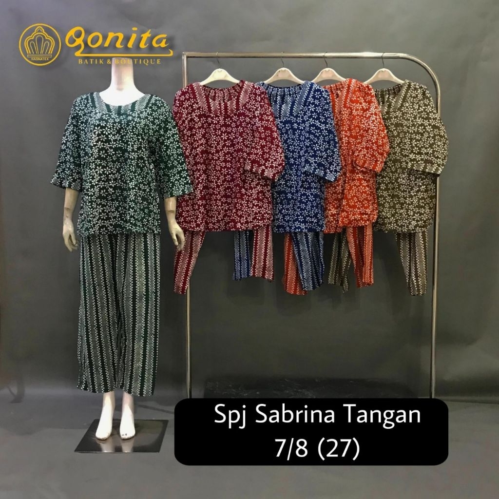 {Ld 112 Cm} Daster Qonita Batik ll Spj Sabrina 7/8