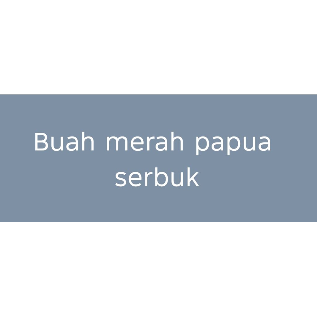 

buah mrh p mksh bos