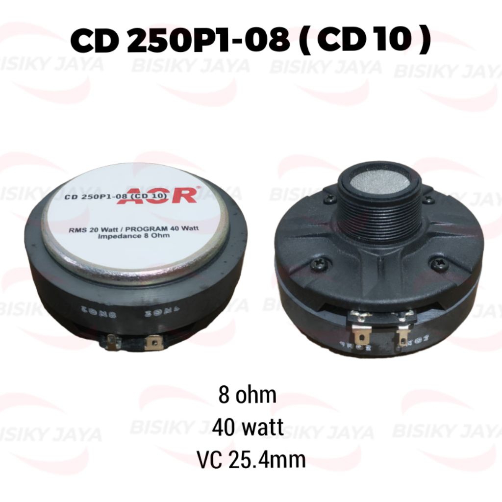 Driver Tweeter ACR CD 10 250P1-08 ACR CD10 Original Driver Tweeter ACR CD-10