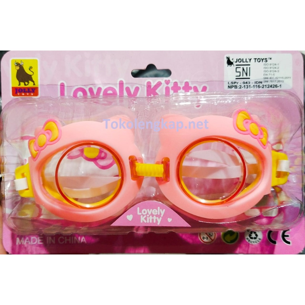Kacamata Renang Anak Murah Karakter Hello Kitty Jolly Toys
