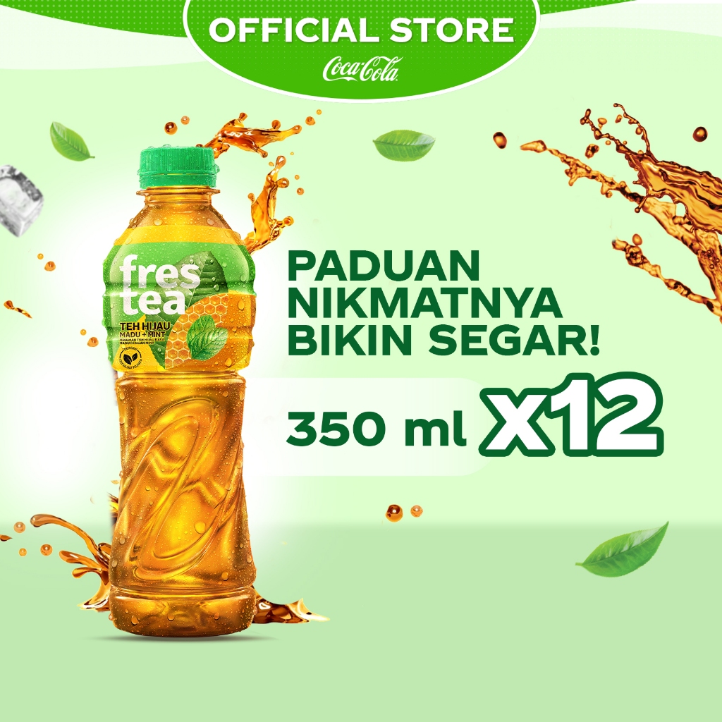 

Frestea Green Honey - Minuman Teh Rasa Madu - Botol 350ml x 12pcs