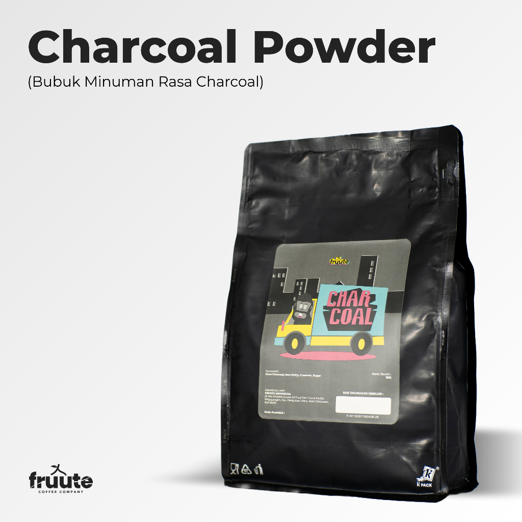 

Charcoal Powder (Bubuk Minuman Rasa Charcoal) - 1kg
