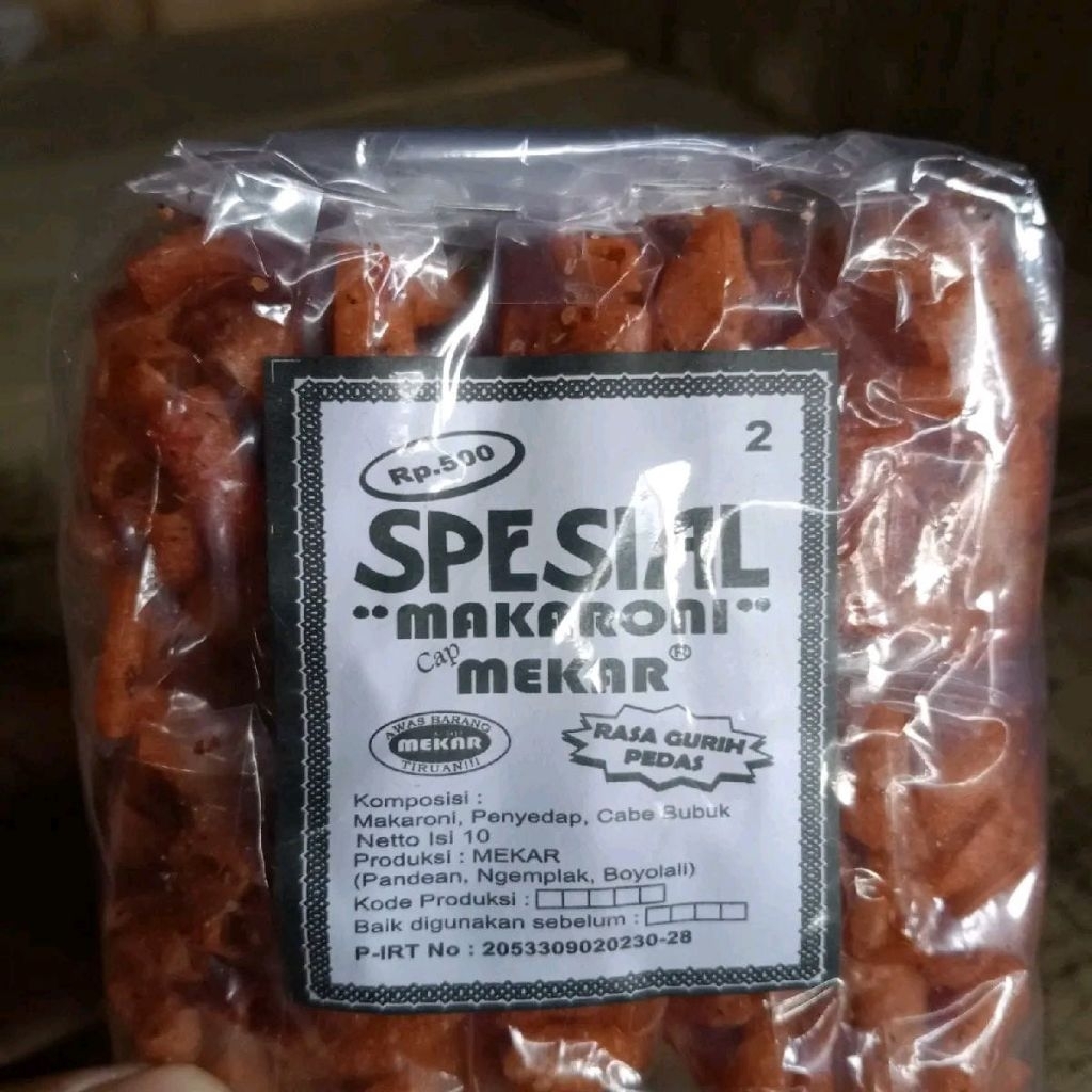 

makaroni spesial rasa pedas