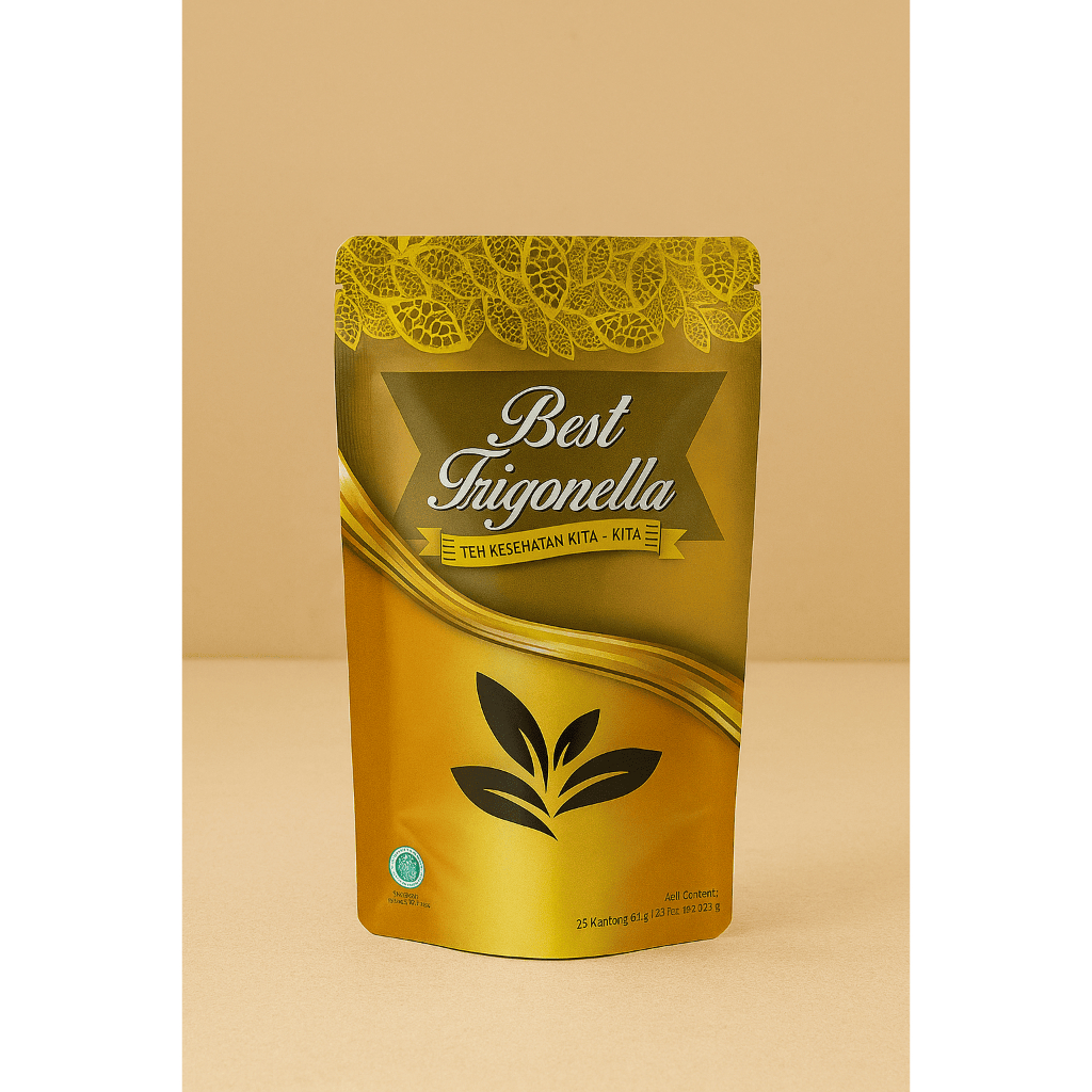 

BEST TRIGONELLA Teh Herbal Antioksidan & Terapi Diabetes Hipertensi Kolesterol (25 Kantong)